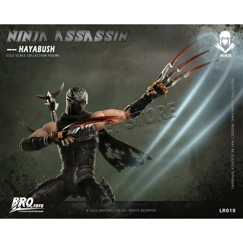 Оригинальная коллекционная фигурка Brotoys LR010 1/12 Ninja Gaiden Рю Хаябуса (Ниндзя-убийца) в наличии, аниме-фигурка для коллекции
Оригинальная коллекционная фигурка Brotoys LR010 1/12 Ninja Gaiden Рю Хаябуса (Ниндзя-убийца) в наличии, аниме-фигурка для коллекции
