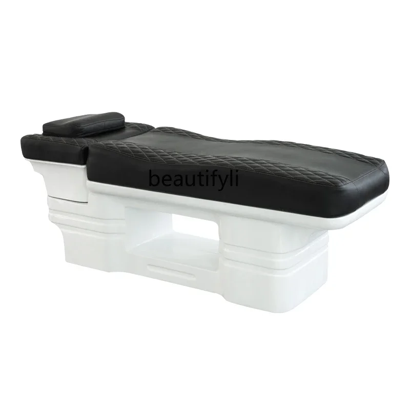 Thai style shampoo flat lying head treatment bed multifunctional comfortable environmentally friendly fiberglass beauty bed
Thai style shampoo flat lying head treatment bed multifunctional comfortable environmentally friendly fiberglass beauty bed