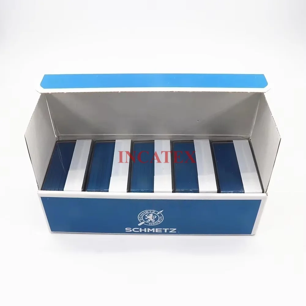 500 Pcs Genuine Schmetz Sewing Needle DCx1 SES 81x1 SES 82x1 SES DMx1 SES Nm 65/9 70/10 75/11 For Industrial Sewing Machine
500 Pcs Genuine Schmetz Sewing Needle DCx1 SES 81x1 SES 82x1 SES DMx1 SES Nm 65/9 70/10 75/11 For Industrial Sewing Machine