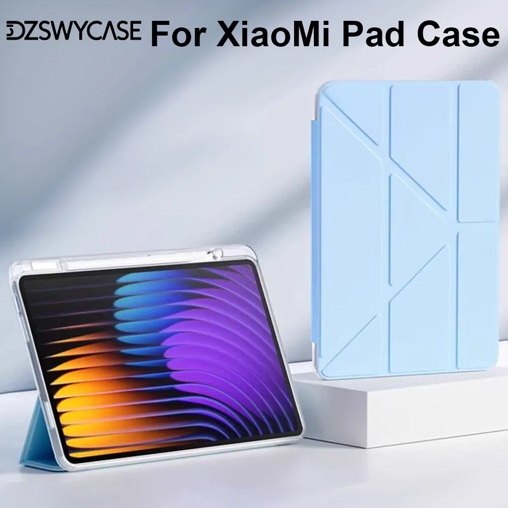Y-Fold Case for XiaoMi Pad 7/7 Pro 8/8 Pro 11.2 inch, Acrylic Tablet Cover For Mi Pad 6/5 Pro 11 inch with Pencil Holder Cover
Y-Fold Case for XiaoMi Pad 7/7 Pro 8/8 Pro 11.2 inch, Acrylic Tablet Cover For Mi Pad 6/5 Pro 11 inch with Pencil Holder Cover