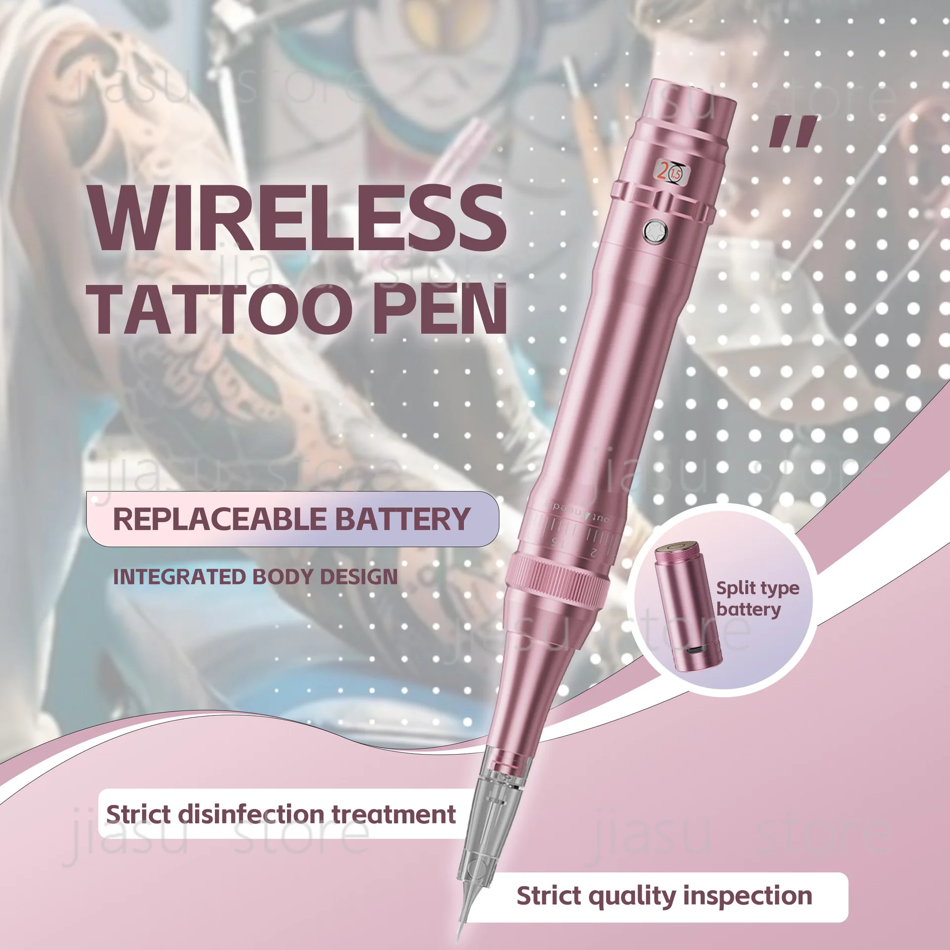 Complete Wireless Tattoo Machine Kit Cartridge Needles For Eyebrow Microblading Eyeliner Lip Blush Makeup
Complete Wireless Tattoo Machine Kit Cartridge Needles For Eyebrow Microblading Eyeliner Lip Blush Makeup