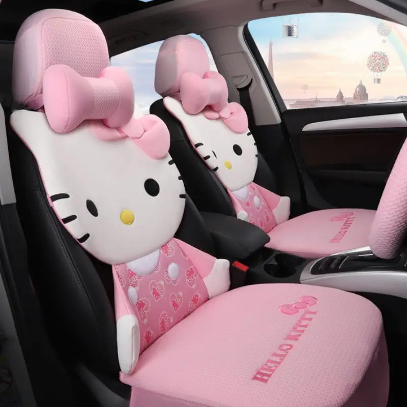 Подушка для сиденья Kawaii, подушка для сиденья автомобиля из аниме «Hello Kitty», симпатичный мультяшный чехол для автомобильного сиденья, мягкая и удобная дышащая
Подушка для сиденья Kawaii, подушка для сиденья автомобиля из аниме «Hello Kitty», симпатичный мультяшный чехол для автомобильного сиденья, мягкая и удобная дышащая