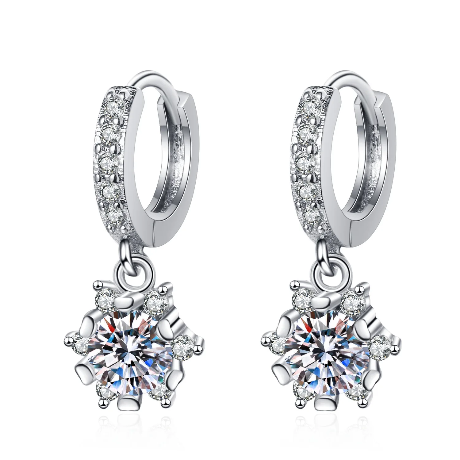 Light luxury sweet S925 sterling silver geometric round earrings creative simple polka dot ear clip earrings
Light luxury sweet S925 sterling silver geometric round earrings creative simple polka dot ear clip earrings