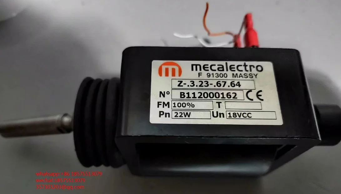 FOR MECALECTRO F 91300 MASSY Z-.3.23-.67.64 B112000162 22W Electromagnet F 1 PIECE
FOR MECALECTRO F 91300 MASSY Z-.3.23-.67.64 B112000162 22W Electromagnet F 1 PIECE
