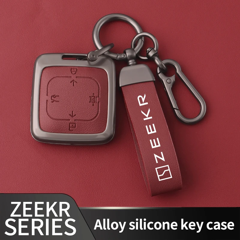 Zinc Alloy Leather Car Key Case Cover ZEEKR 001 007 009 ZEEKR X ZEEKR NFC Holder Shell Fob Protective Keychain Accessories
Zinc Alloy Leather Car Key Case Cover ZEEKR 001 007 009 ZEEKR X ZEEKR NFC Holder Shell Fob Protective Keychain Accessories