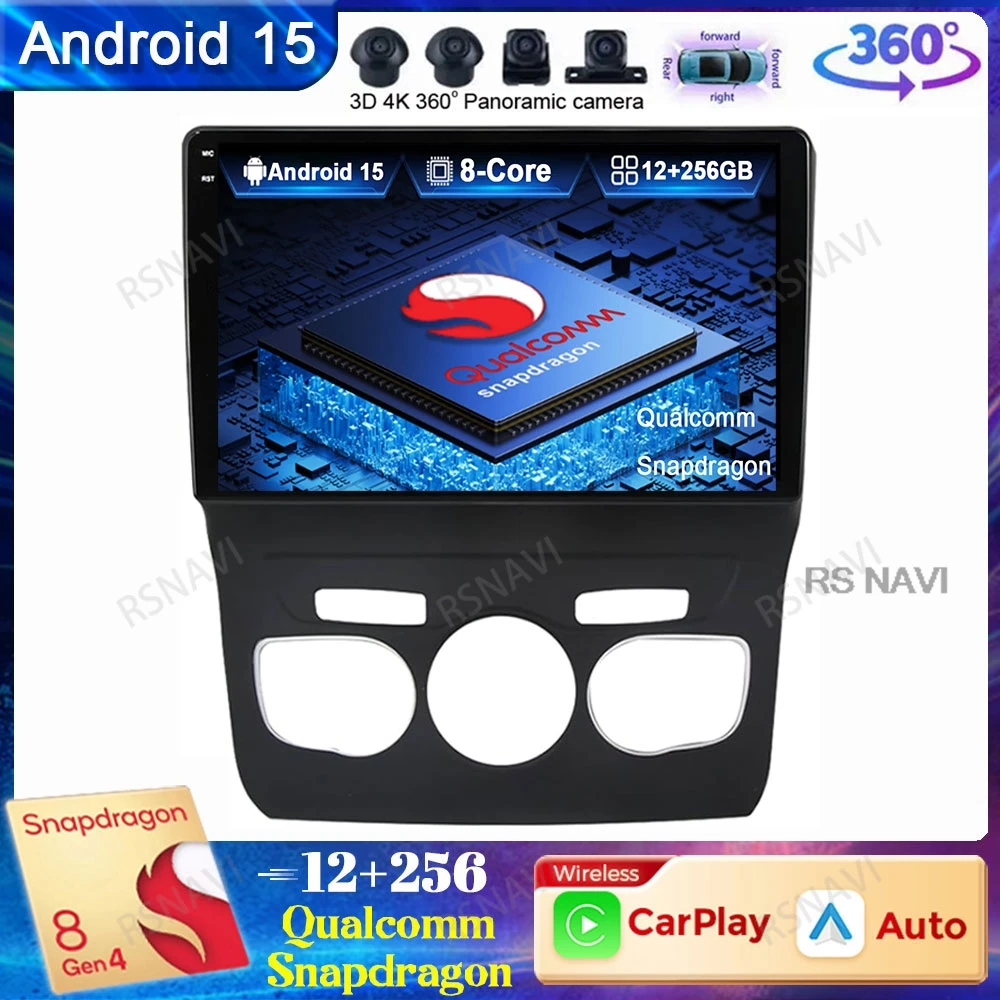 Android 15 Car Radio For Citroen C4 C4L DS4 2013-2016 DVD AI Voice Stereo Qualcomm Multimedia Autoradio QLED Viedo Player 4G LTE
Android 15 Car Radio For Citroen C4 C4L DS4 2013-2016 DVD AI Voice Stereo Qualcomm Multimedia Autoradio QLED Viedo Player 4G LTE