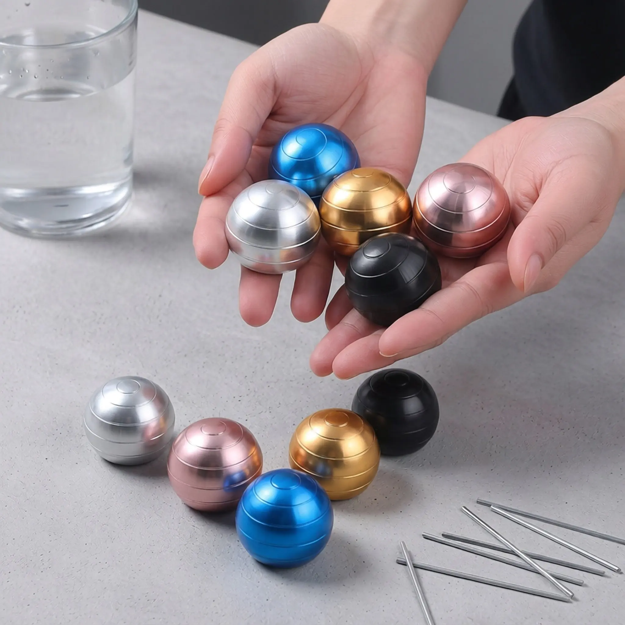 Металлический сферический гироскоп, оптическая иллюзия, игрушка-антистресс, портативный настольный спиннер для снятия стресса, гипнотический спиннер для пальцев, подарок для взрослых и детей
Металлический сферический гироскоп, оптическая иллюзия, игрушка-антистресс, портативный настольный спиннер для снятия стресса, гипнотический спиннер для пальцев, подарок для взрослых и детей