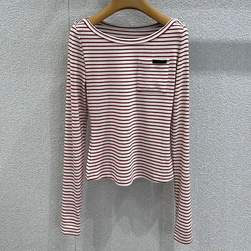 High quality Women Vintage T-shirts Striped Tops Spring Autumn Clothes y2k Slim Long Sleeve Clothing Streetwear 2582178
High quality Women Vintage T-shirts Striped Tops Spring Autumn Clothes y2k Slim Long Sleeve Clothing Streetwear 2582178