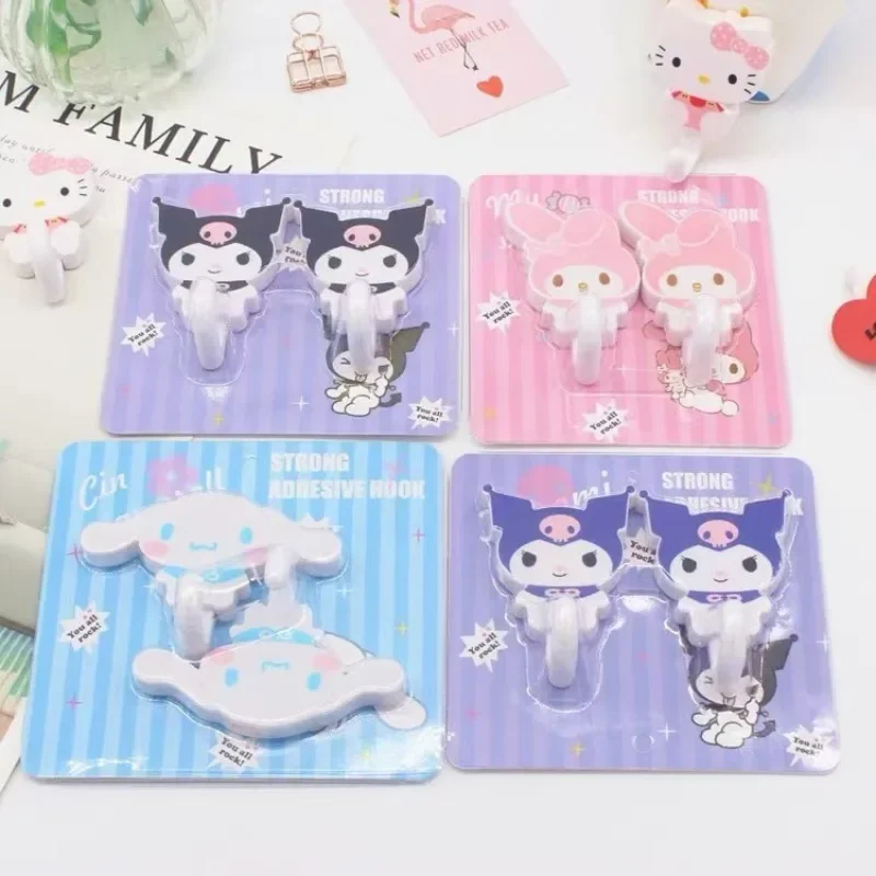 Sanrio Kuromi Hook Cute Three-dimensional Cartoon Melody Portable Nail-free Sticky Hook Kitchen Bathroom Key Multi-purpose Hook
Sanrio Kuromi Hook Cute Three-dimensional Cartoon Melody Portable Nail-free Sticky Hook Kitchen Bathroom Key Multi-purpose Hook
