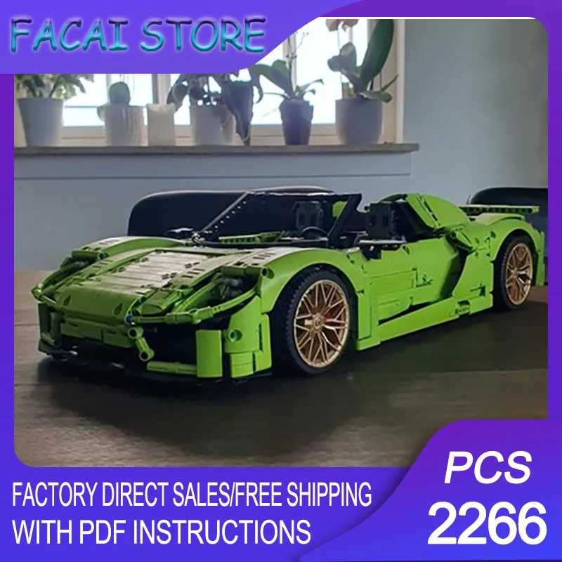 Champion Speed Cars Moc Building Bricks Modular 918Super Sports Car Model Technology Blocks Christmas DIY Toy Construction Gifts
Champion Speed Cars Moc Building Bricks Modular 918Super Sports Car Model Technology Blocks Christmas DIY Toy Construction Gifts