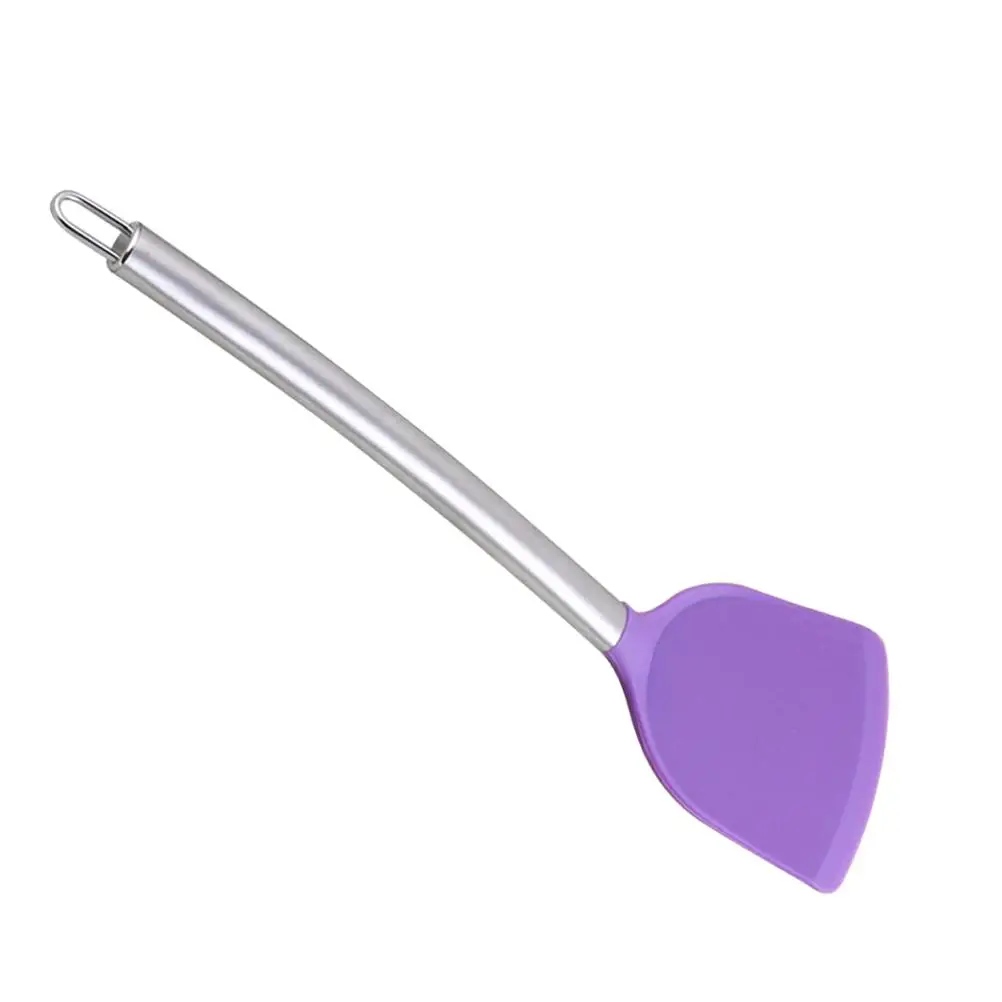 Silicone Spatula Non Stick Cooking Utensil Heat Resistant Kitchen Tool Bright Color Spade For Baking Pancake Eggs
Silicone Spatula Non Stick Cooking Utensil Heat Resistant Kitchen Tool Bright Color Spade For Baking Pancake Eggs