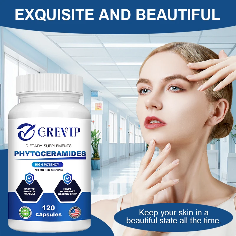 Phytoceramides Capsules 700mg - Promotes Skin Health, Moisturizes and Repairs The Skin Barrier, Reduces Wrinkles, and Whitens
Phytoceramides Capsules 700mg - Promotes Skin Health, Moisturizes and Repairs The Skin Barrier, Reduces Wrinkles, and Whitens