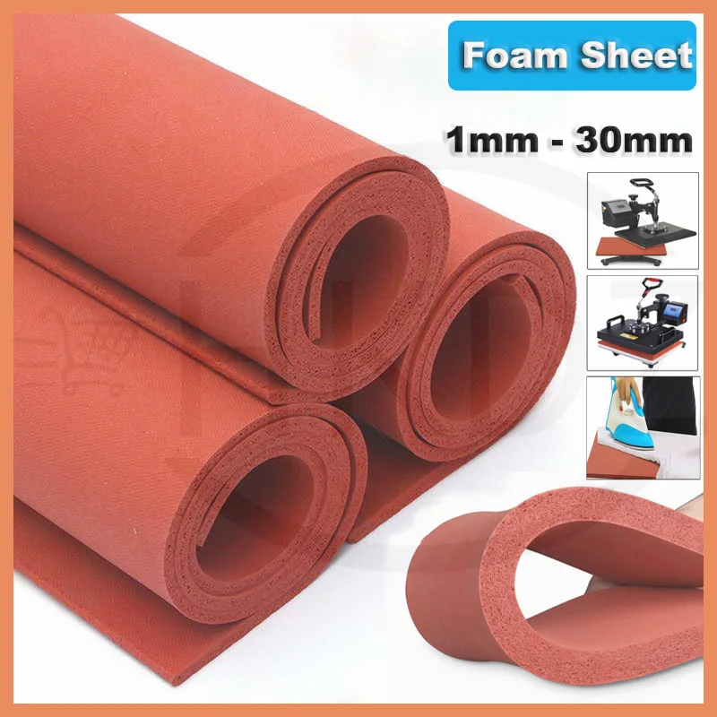 Red Silicone Foam Mat Laminating Machine Soft Sponge Foam Pressing Board High Temperature Resistant Pads Plate
Red Silicone Foam Mat Laminating Machine Soft Sponge Foam Pressing Board High Temperature Resistant Pads Plate