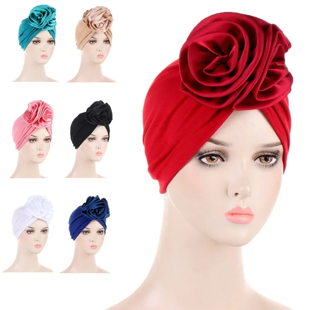 Big Flower Satin Women Muslim Hijab Chemo Cap Cancer Sleep Night Hat Bonnet Hair Loss Turban Headwear Wrap Cover Beanies Bandana
Big Flower Satin Women Muslim Hijab Chemo Cap Cancer Sleep Night Hat Bonnet Hair Loss Turban Headwear Wrap Cover Beanies Bandana
