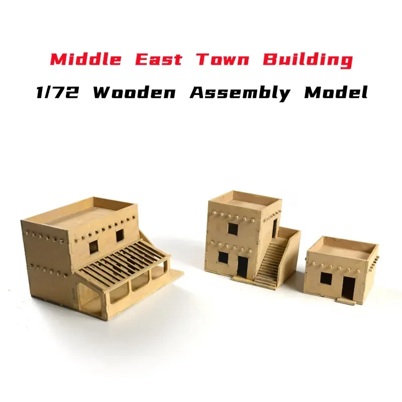1/72 Middle East Town Building Scenes Wooden Assembly Model Ornament DIY Handmade Toys
1/72 Middle East Town Building Scenes Wooden Assembly Model Ornament DIY Handmade Toys