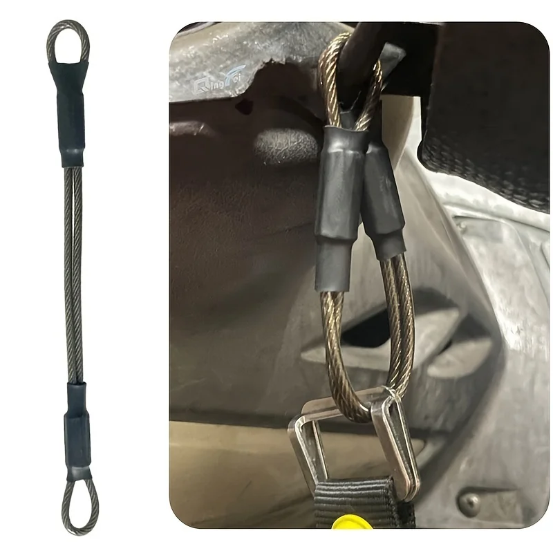 7.09 Inch Universal Motorcycle Helmet Anti-Theft Cable, Stainless Steel Wire Security Lanyard for Moto Helmet
7.09 Inch Universal Motorcycle Helmet Anti-Theft Cable, Stainless Steel Wire Security Lanyard for Moto Helmet