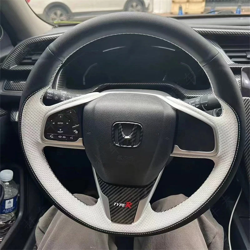 Customized Hand Sewing Microfiber Leather Car Steering Wheel Cover Bradi for Honda 10th Gen Civic CRV CR-V 2017-2021 Non-slip
Customized Hand Sewing Microfiber Leather Car Steering Wheel Cover Bradi for Honda 10th Gen Civic CRV CR-V 2017-2021 Non-slip