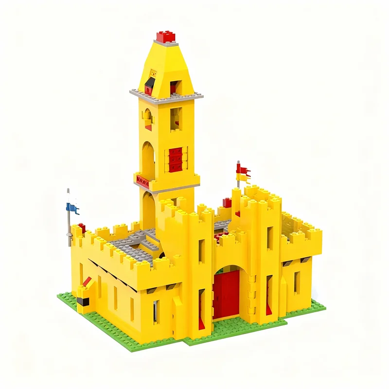 821pcs MOC 375 2 Classic Yellow Castle 1 Model Building Blocks Construction Toy Christmas Gifts DIY Creative Idea Education
821pcs MOC 375 2 Classic Yellow Castle 1 Model Building Blocks Construction Toy Christmas Gifts DIY Creative Idea Education