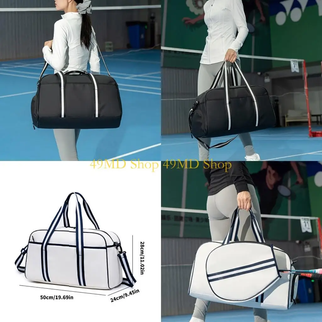 49MD Pickleballs Bag,Pickleballs Toted Bag Duffle Bag Large Sports Gym Bag with Shoe Compartments Pickleballs Paddle Bags
49MD Pickleballs Bag,Pickleballs Toted Bag Duffle Bag Large Sports Gym Bag with Shoe Compartments Pickleballs Paddle Bags