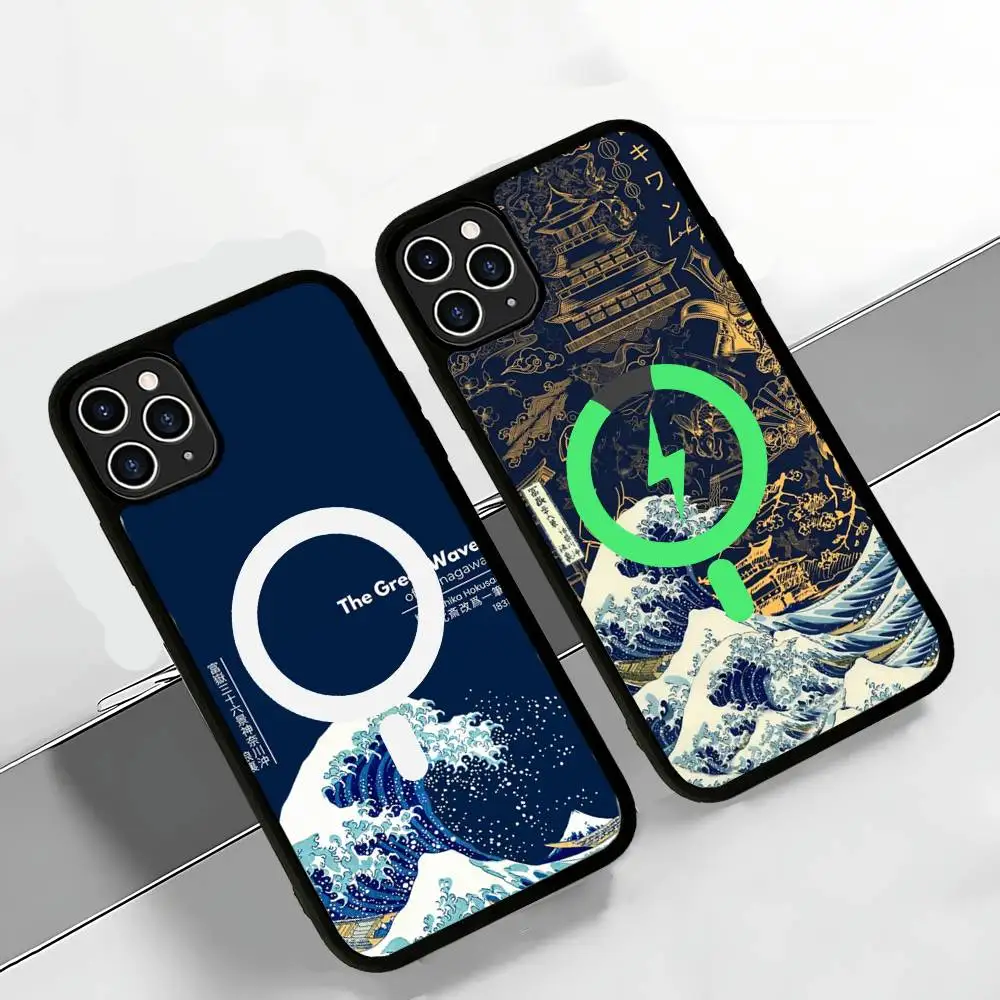 Classic Artwork Great Wave Off Kanagawa Magnetic Matte Phone Case For IPhone 16 17 15 14 13 12 11 For Magsafe Wireless
Classic Artwork Great Wave Off Kanagawa Magnetic Matte Phone Case For IPhone 16 17 15 14 13 12 11 For Magsafe Wireless