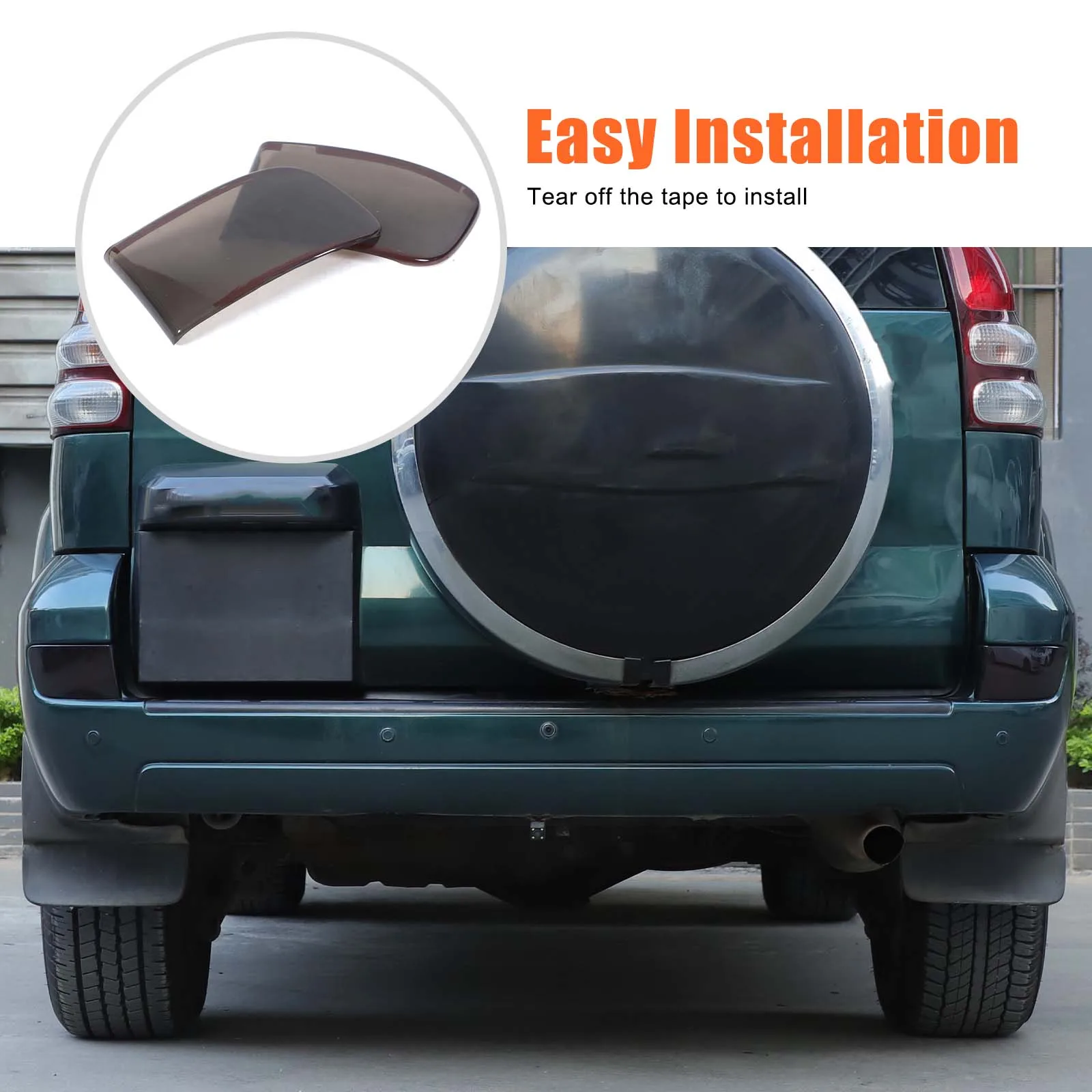 2Pcs ABS Black For Toyota Land Cruiser Prado 120 2003-2009 Car Rear Fog Light Cover Decorative Sticker Protection Accessories
2Pcs ABS Black For Toyota Land Cruiser Prado 120 2003-2009 Car Rear Fog Light Cover Decorative Sticker Protection Accessories
