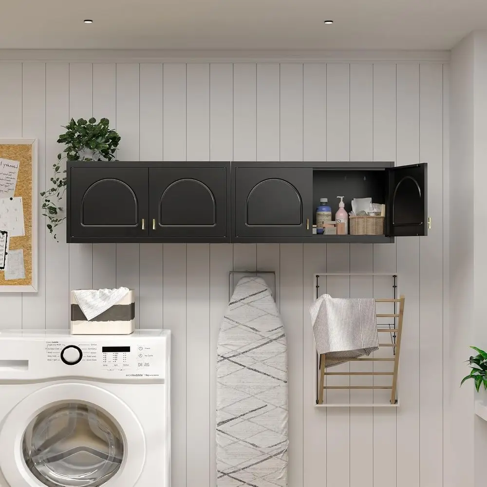 Metal Storage Cabinet with Do, Small Kitchen Storage Cabi, Black Wall Cabinet, 15" Tall Home Oice Cabinet, Steel OverCupboard or
Metal Storage Cabinet with Do, Small Kitchen Storage Cabi, Black Wall Cabinet, 15" Tall Home Oice Cabinet, Steel OverCupboard or