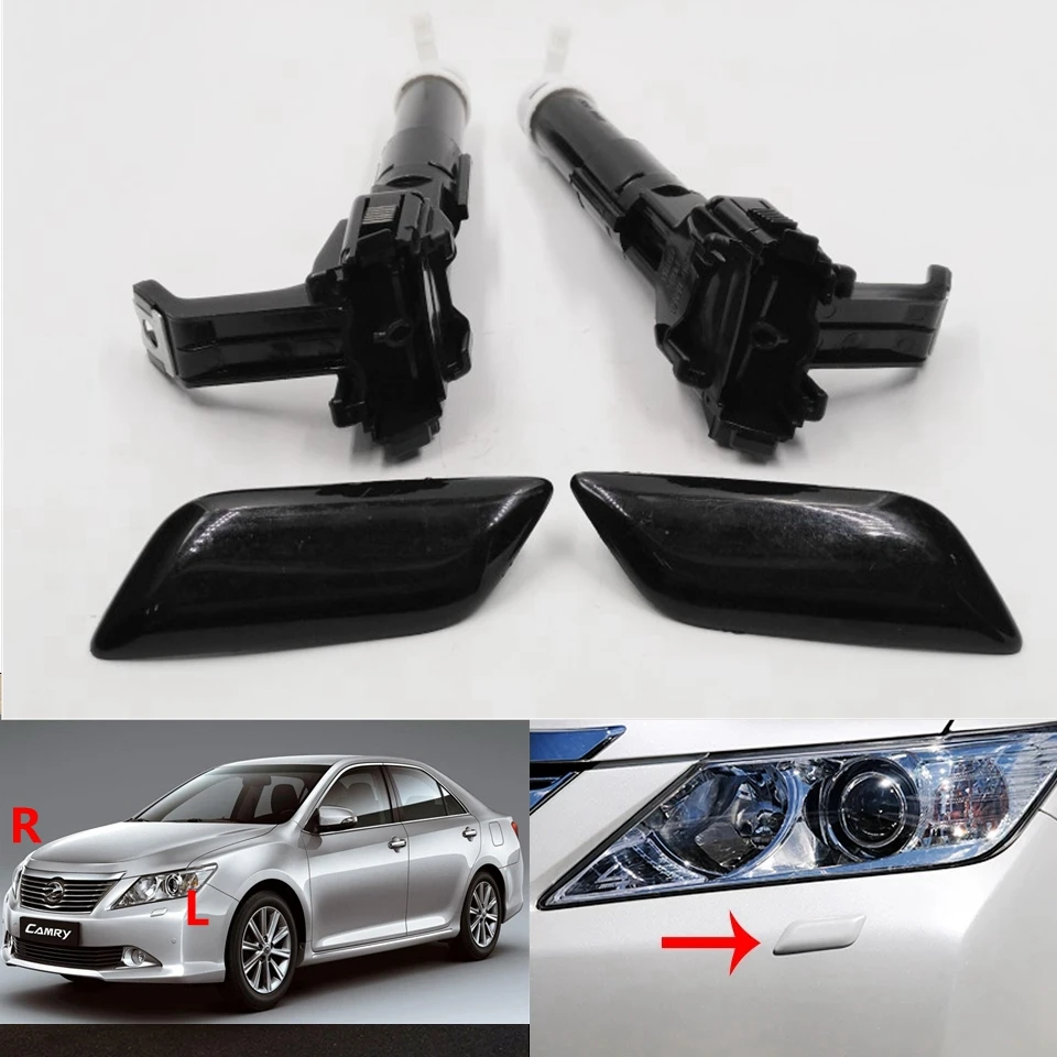 Cafoucs Headlight Washer Nozzle Cover and Water Spray Jet Bracket For Toyota Camry ASV50 AVV50 ACV51 2012-2014
Cafoucs Headlight Washer Nozzle Cover and Water Spray Jet Bracket For Toyota Camry ASV50 AVV50 ACV51 2012-2014