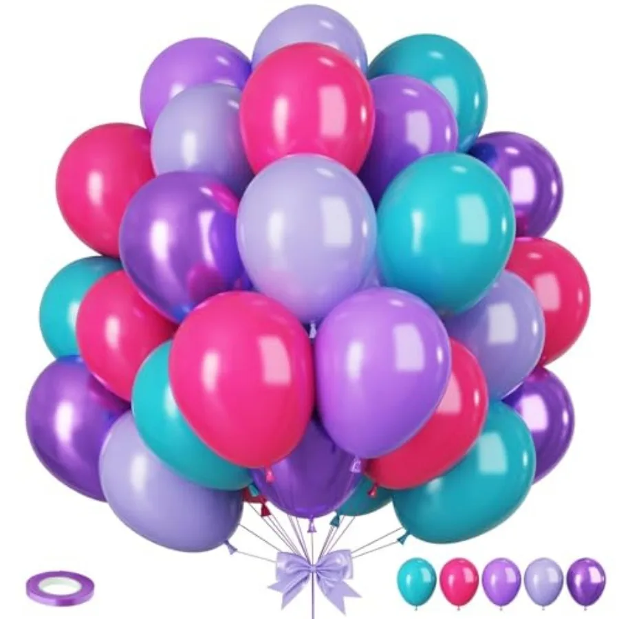 12 Inch Teal Balloons for Girls Baby Shower Birthday Wedding Party Decoration
12 Inch Teal Balloons for Girls Baby Shower Birthday Wedding Party Decoration