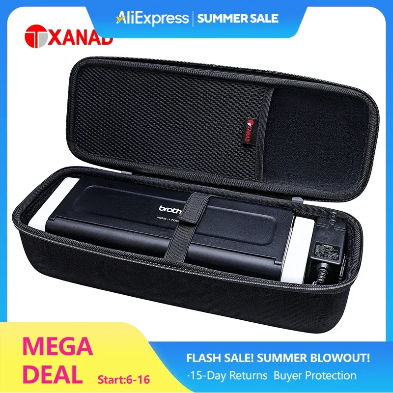XANAD EVA Hard Case for Brother ADS 1700W/ADS 1200 Wireless Document Scanner Carrying Storage Bag
XANAD EVA Hard Case for Brother ADS 1700W/ADS 1200 Wireless Document Scanner Carrying Storage Bag