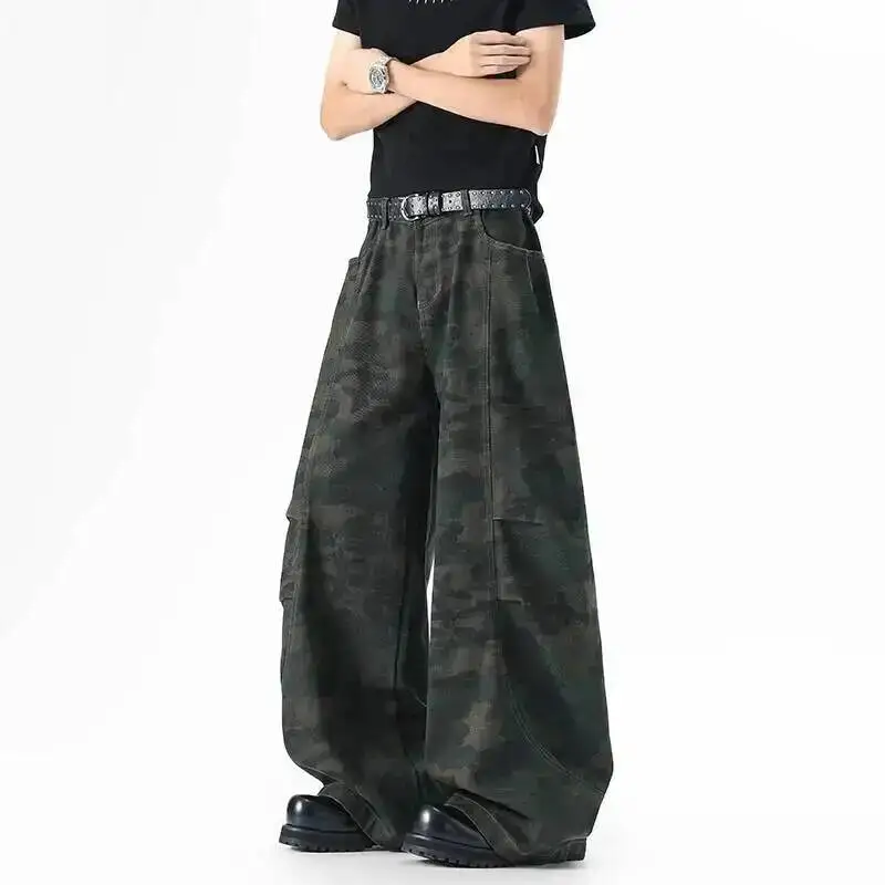 American Style Distressed Camouflage Light Deconstructed Wide Leg Jeans Summer Loose New Wide Leg Denim Long Pants 9X0QIX
American Style Distressed Camouflage Light Deconstructed Wide Leg Jeans Summer Loose New Wide Leg Denim Long Pants 9X0QIX