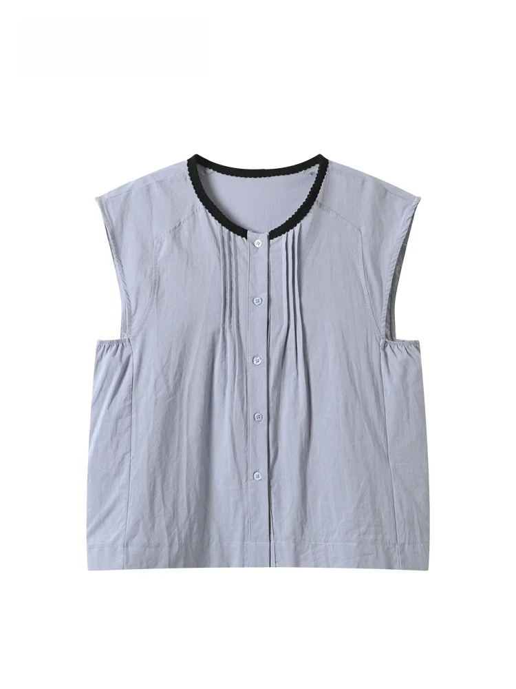 CaraCLUB plus Size Sleeveless Vest Women's Summer Fashion plus Size Sister New Loose Top Versatile Cotton Linen Blend Shirt
CaraCLUB plus Size Sleeveless Vest Women's Summer Fashion plus Size Sister New Loose Top Versatile Cotton Linen Blend Shirt