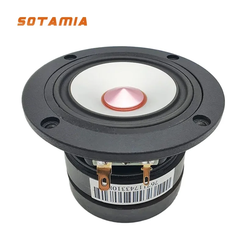 SOTAMIA 1PCS 3 Inch Full Range Speaker Aluminum Basin 8 Ohm 30W Hifi Music DIY Home Theater Bookshelf Audio Loudspeaker
SOTAMIA 1PCS 3 Inch Full Range Speaker Aluminum Basin 8 Ohm 30W Hifi Music DIY Home Theater Bookshelf Audio Loudspeaker