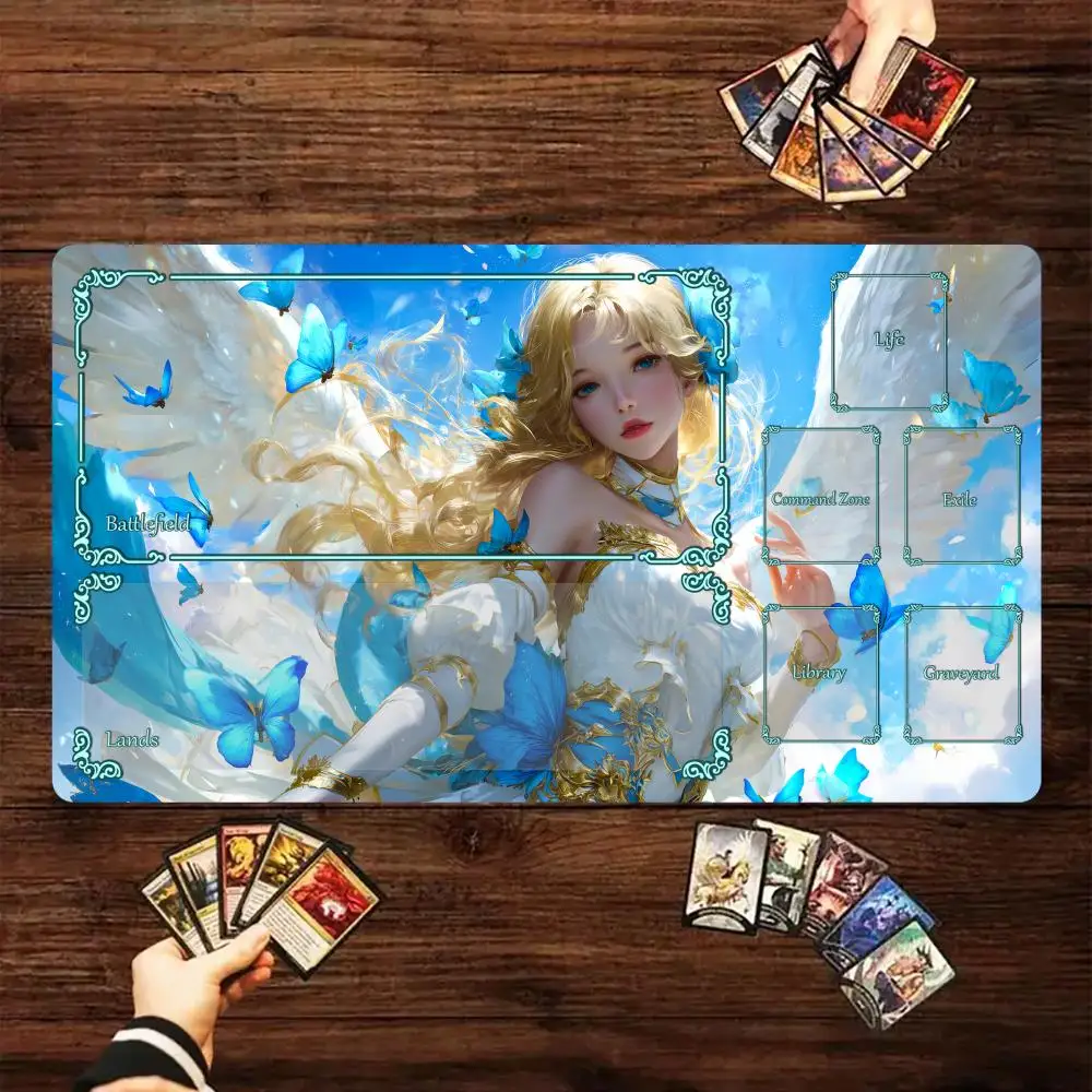 Gorgeous Angel Girl Magic Card Battle Mat MTG Playmat Anti-slip Base 35X60CM gathering gaming mats Board Game Mat for TCG
Gorgeous Angel Girl Magic Card Battle Mat MTG Playmat Anti-slip Base 35X60CM gathering gaming mats Board Game Mat for TCG