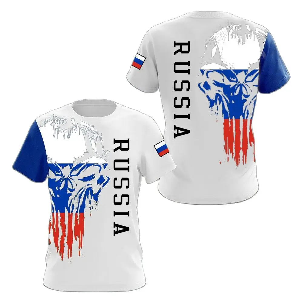 Russia Flag Print Men's T Shirts Fashion Harajuku Short Sleeve Tops Summer Street Leisure O-neck Oversized Tee T-shirt
Russia Flag Print Men's T Shirts Fashion Harajuku Short Sleeve Tops Summer Street Leisure O-neck Oversized Tee T-shirt
