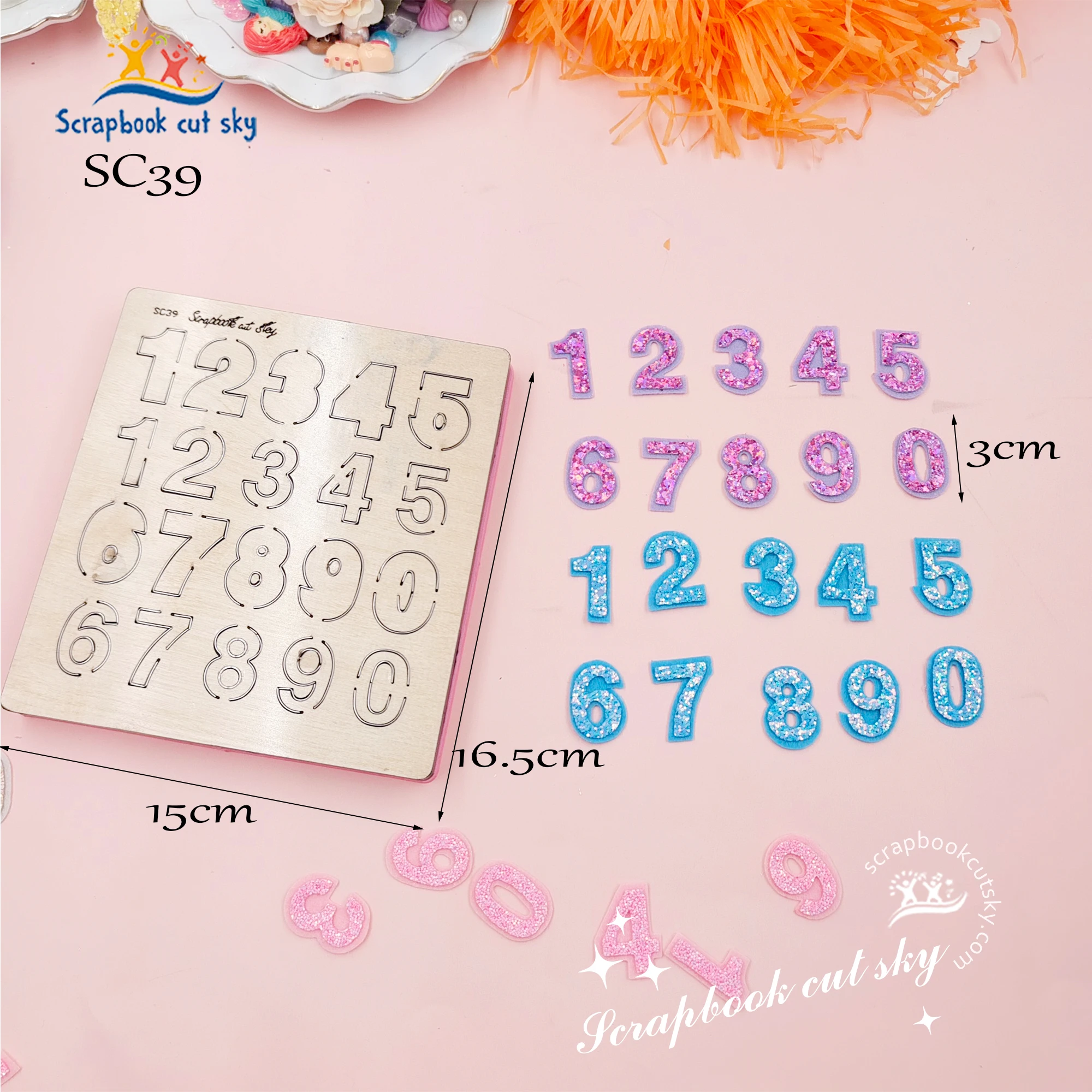 SC39 0-9 digital superimposed cutting die is suitable for wood cutting molds of die-cutting machines.
SC39 0-9 digital superimposed cutting die is suitable for wood cutting molds of die-cutting machines.