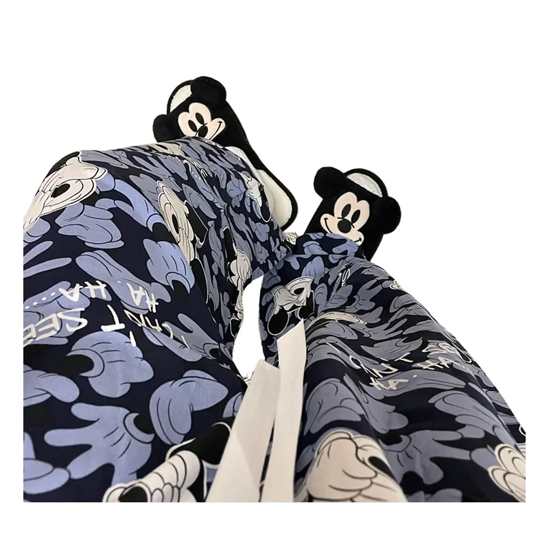 Женские мягкие прогулочные брюки с вышивкой из мультфильма, аниме, каваи, удобные милые женские длинные брюки для сна, повседневная женская повседневная домашняя одежда для отдыха
Женские мягкие прогулочные брюки с вышивкой из мультфильма, аниме, каваи, удобные милые женские длинные брюки для сна, повседневная женская повседневная домашняя одежда для отдыха