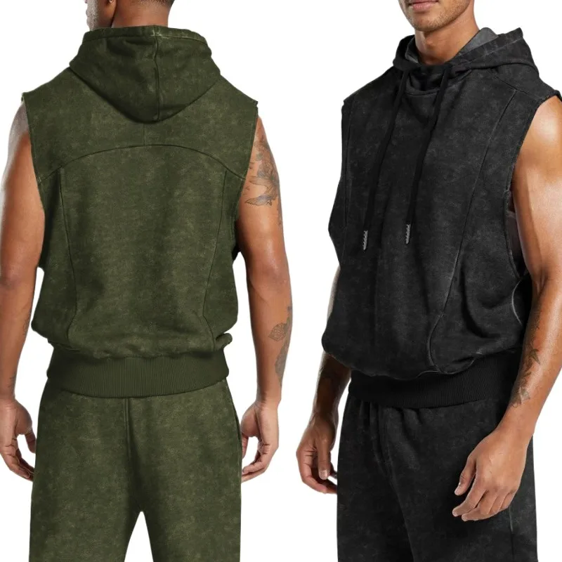 2025 Men's Vintage Floral Streetwear Sleeveless Hooded Jumpsuit Recreational Sports Summer Outfit Set
2025 Men's Vintage Floral Streetwear Sleeveless Hooded Jumpsuit Recreational Sports Summer Outfit Set