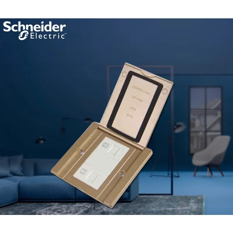 Напольная розетка Schneider, новая розетка с открытой телефонной сетью 86, цвет шампанского, золото
Напольная розетка Schneider, новая розетка с открытой телефонной сетью 86, цвет шампанского, золото