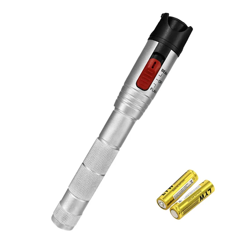 Visual Fault Locator Adapt LC/FC/SC/ST Interface, 30mW Fiber Optic Cable Tester Detector
Visual Fault Locator Adapt LC/FC/SC/ST Interface, 30mW Fiber Optic Cable Tester Detector