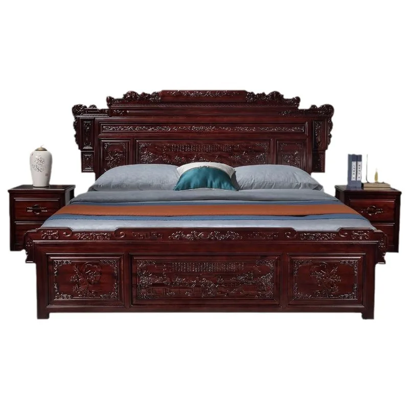 Australian rosewood new Chinese red sandalwood mahogany all solid wood 1.8M double bed
Australian rosewood new Chinese red sandalwood mahogany all solid wood 1.8M double bed