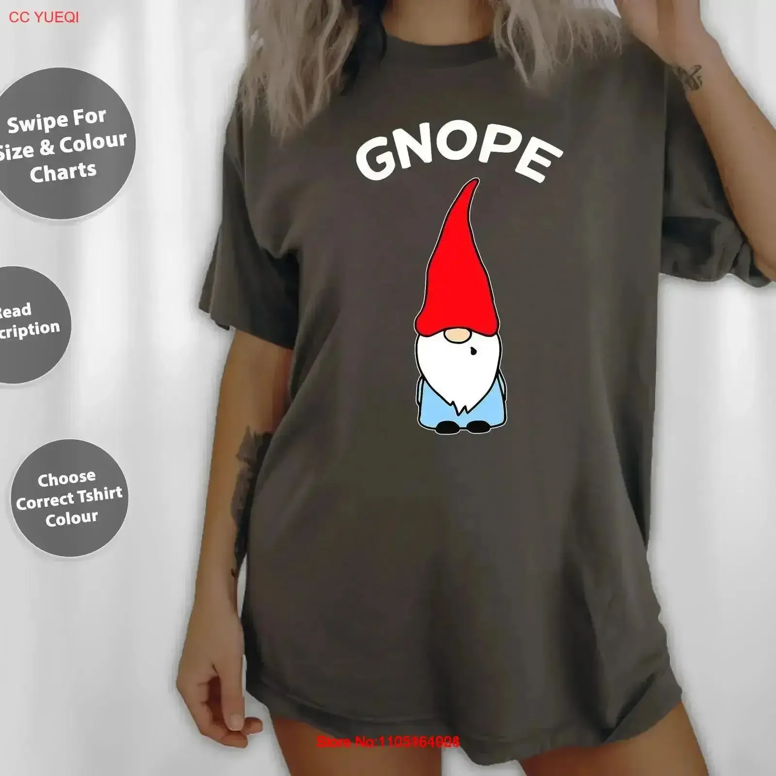 Gnope Gnome Nope Забавная детская футболка для рождественской вечеринки SweaT Tote Bag 128493 винтажная стираная графика универсальная стильная растянутая
Gnope Gnome Nope Забавная детская футболка для рождественской вечеринки SweaT Tote Bag 128493 винтажная стираная графика универсальная стильная растянутая