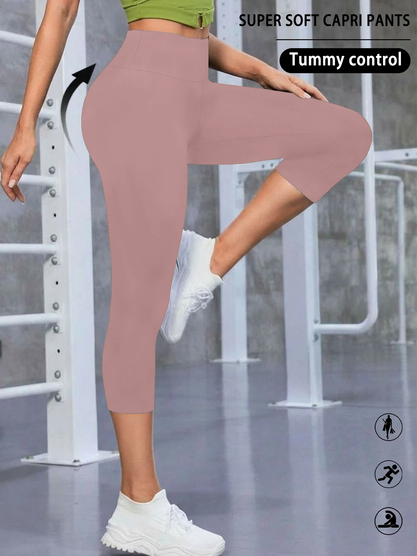 Женские капри с высокой талией, супер мягкие, не прозрачные, для тренировок, йоги, бега, спортивные леггинсы с эффектом пуш-ап для тренажерного зала и фитнеса
Женские капри с высокой талией, супер мягкие, не прозрачные, для тренировок, йоги, бега, спортивные леггинсы с эффектом пуш-ап для тренажерного зала и фитнеса