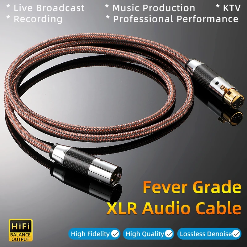 AVSSZ XLR Audio Line Male to Female Professional Microphone Cable XLR Balanced Lines Mixer Condenser Mic Live Sound Card Cables
AVSSZ XLR Audio Line Male to Female Professional Microphone Cable XLR Balanced Lines Mixer Condenser Mic Live Sound Card Cables