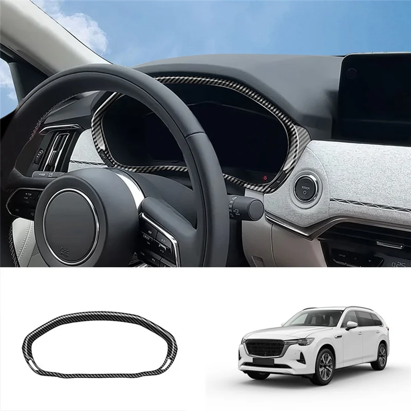 LHD Car Accessories Front Dashboard Speevdometer Meter Strip Car Instrument Cover For Mazda CX-80 CX80 2024 2025 
LHD Car Accessories Front Dashboard Speevdometer Meter Strip Car Instrument Cover For Mazda CX-80 CX80 2024 2025