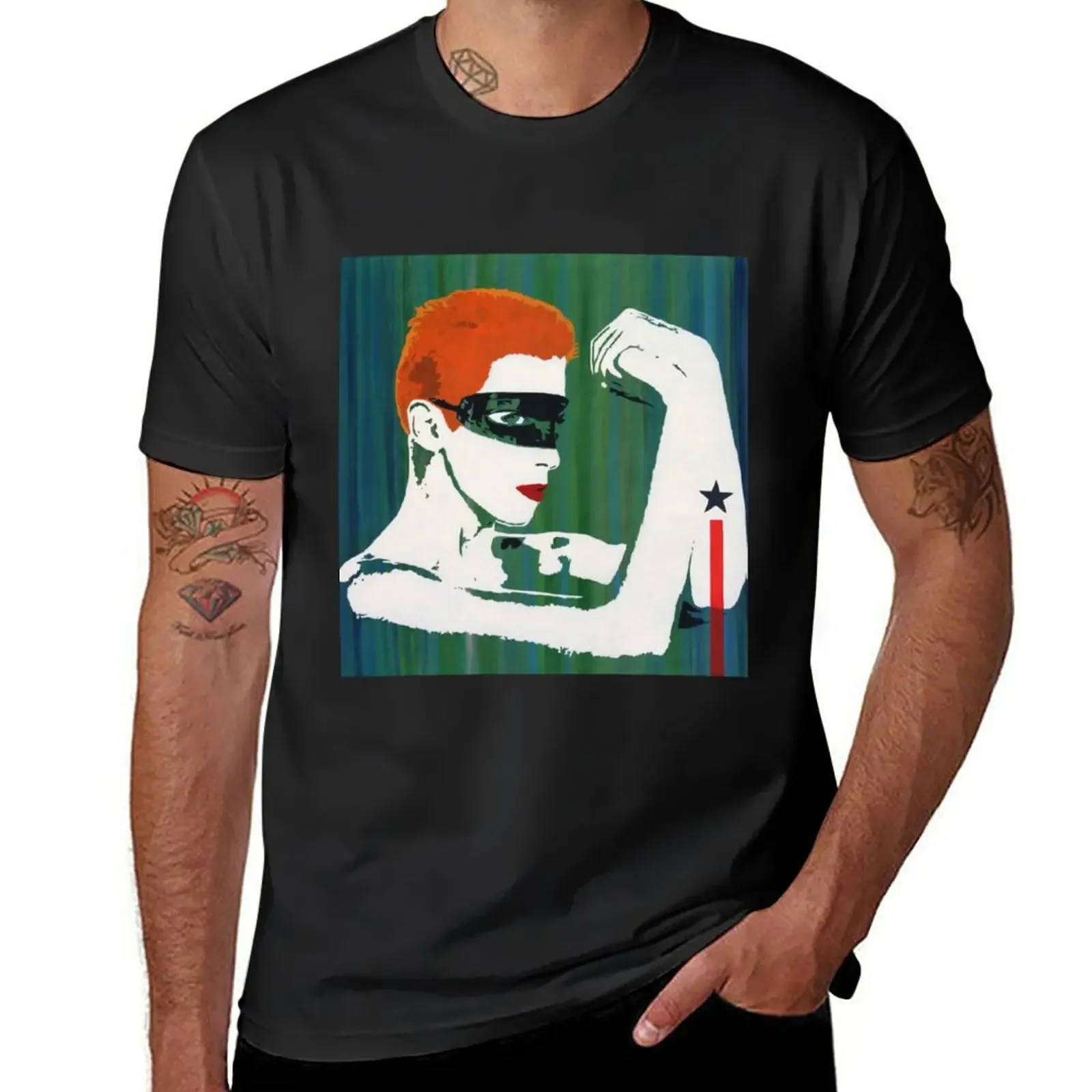 Eurythmics (Annie Lennox) - Touch T-Shirt quick drying summer tops Aesthetic clothing funny t shirts for men
Eurythmics (Annie Lennox) - Touch T-Shirt quick drying summer tops Aesthetic clothing funny t shirts for men