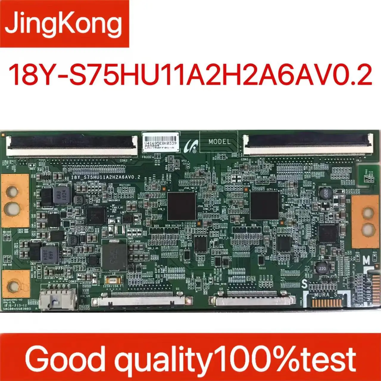 НОВАЯ плата T-CON 18Y_S75HU11A2H2A6AV0.2 для 75-дюймового телевизора Sony KD-75X7800F 18Y-S75HU11A2H2A6AV0.2
НОВАЯ плата T-CON 18Y_S75HU11A2H2A6AV0.2 для 75-дюймового телевизора Sony KD-75X7800F 18Y-S75HU11A2H2A6AV0.2