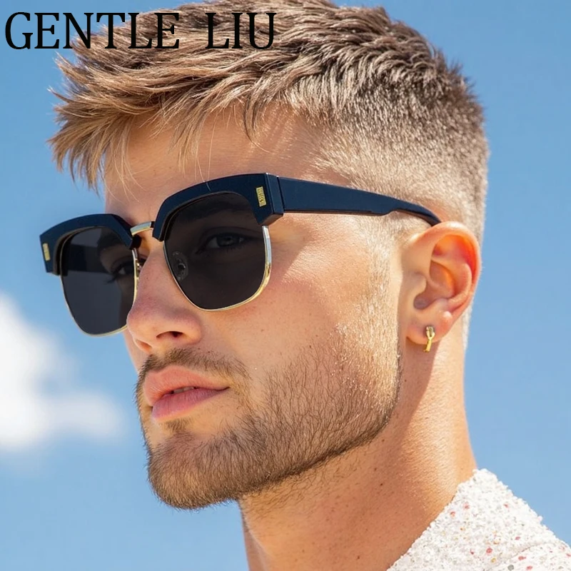 Oversized Square Sunglasses Men 2025 Luxury Brand Vintage Steampunk Outdoor Driving Sun Glasses For Male UV400 Eyewear Shades
Oversized Square Sunglasses Men 2025 Luxury Brand Vintage Steampunk Outdoor Driving Sun Glasses For Male UV400 Eyewear Shades