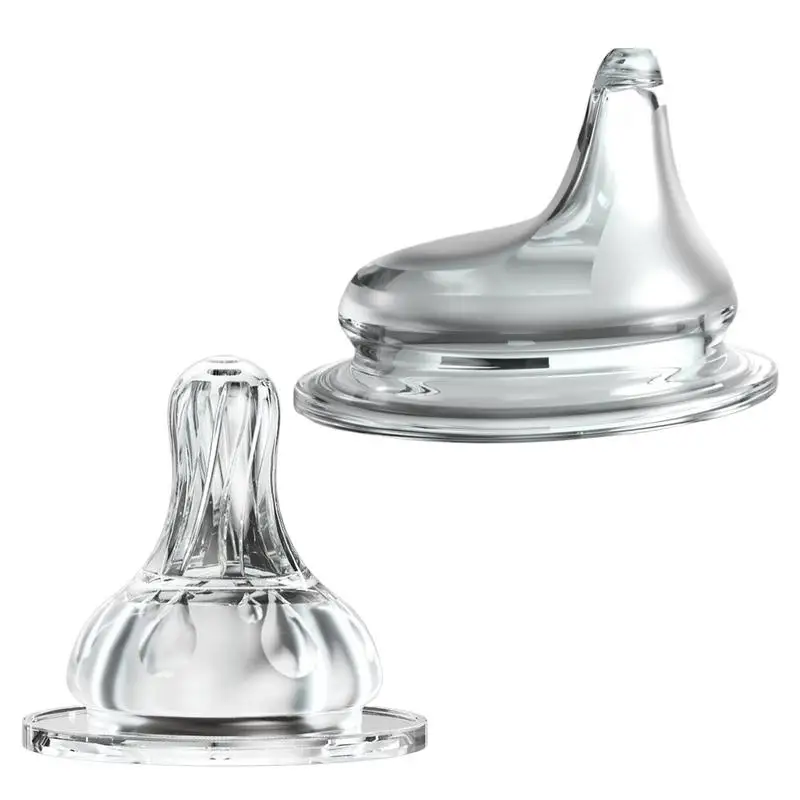 3pcs Baby Nipples for Bottles Silicone Baby Bottle Pacifier Safe Elastic Nursing Supplies for Outdoor Camping Walking Car Picnic
3pcs Baby Nipples for Bottles Silicone Baby Bottle Pacifier Safe Elastic Nursing Supplies for Outdoor Camping Walking Car Picnic