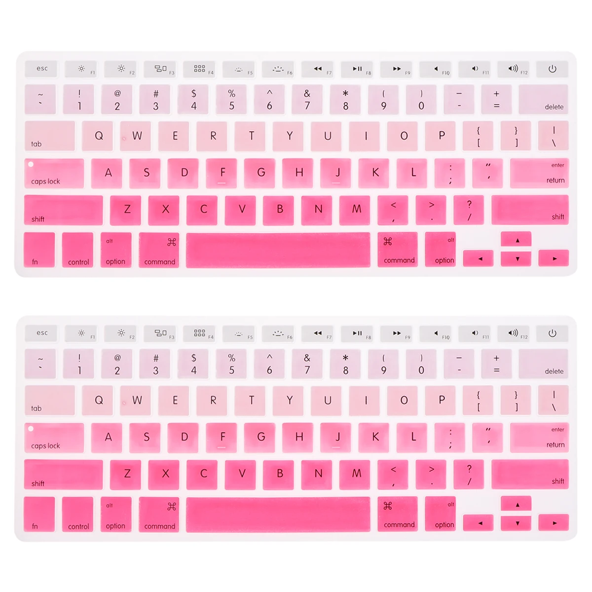 2pcs Keyboard Cover Durable Keyboard Film Fashion Keyboard Protector Compatible for Pro Air A1466 A1466 A1502 (Rosy)
2pcs Keyboard Cover Durable Keyboard Film Fashion Keyboard Protector Compatible for Pro Air A1466 A1466 A1502 (Rosy)