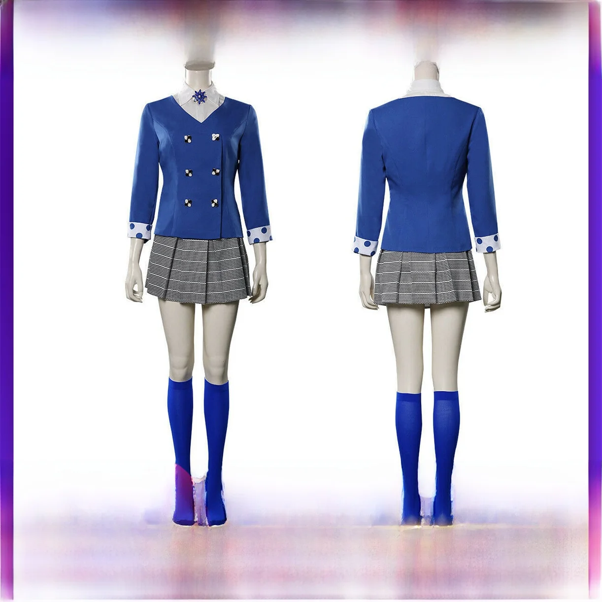 He's Music Veronique Sawyer Uniform Halloween Costume Women's Ethnic Stage Costume Veronique Sawyer Cosplay Outfit
He's Music Veronique Sawyer Uniform Halloween Costume Women's Ethnic Stage Costume Veronique Sawyer Cosplay Outfit